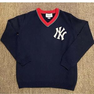 Authentic Gucci New York Yankees Baseball Sweater